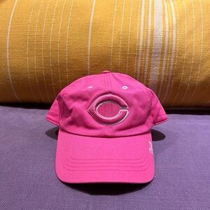 Women’s Cincinnati Reds Pink Hat MLB Merchandise One Size Fan Favorite